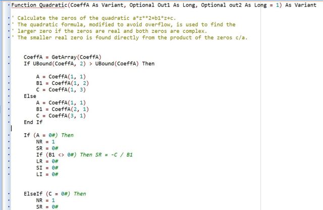 VBA code pasted to Python editor (Dim statements deleted)